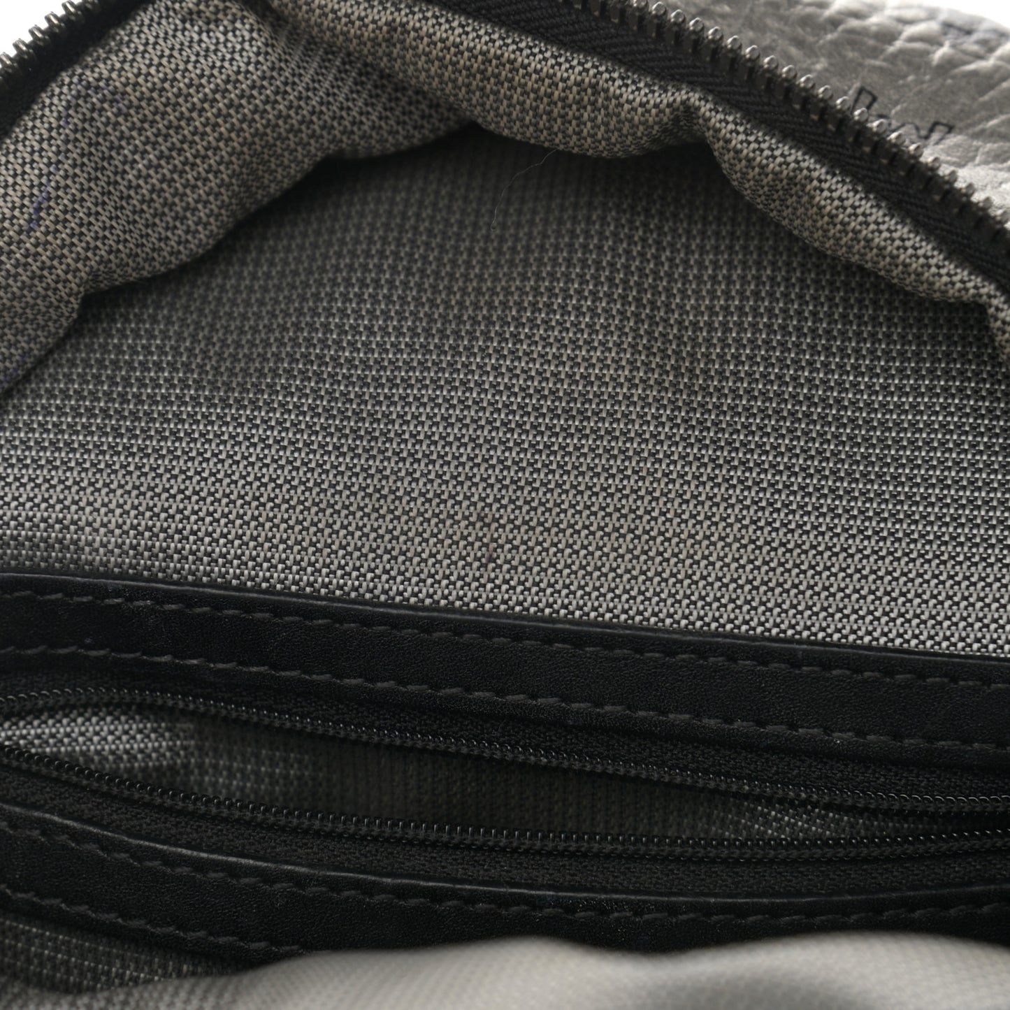 Metallic Visetos Studded X-Mini Bebe Boo Backpack Silver