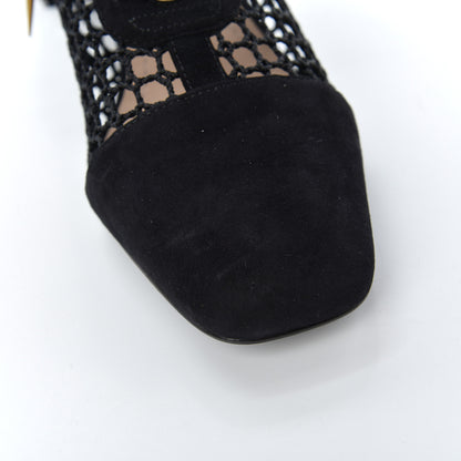 Christian Dior Suede Resille Naughtily-D 30mm Ankle Boots 37 Black 10 of 15