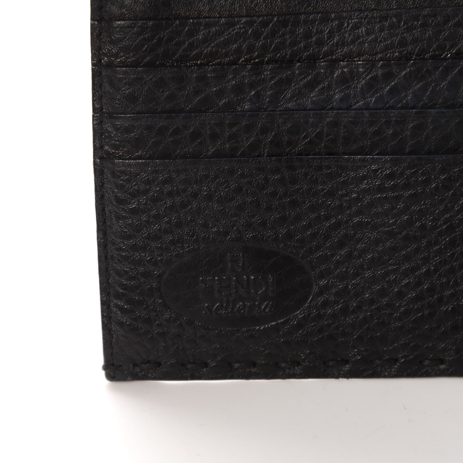 Fendi Calfskin Romano Selleria Continental Wallet Brown 7 of 8
