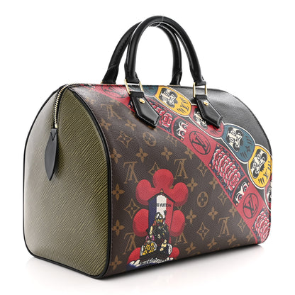 Louis Vuitton Monogram Kabuki Speedy 30 3 of 9