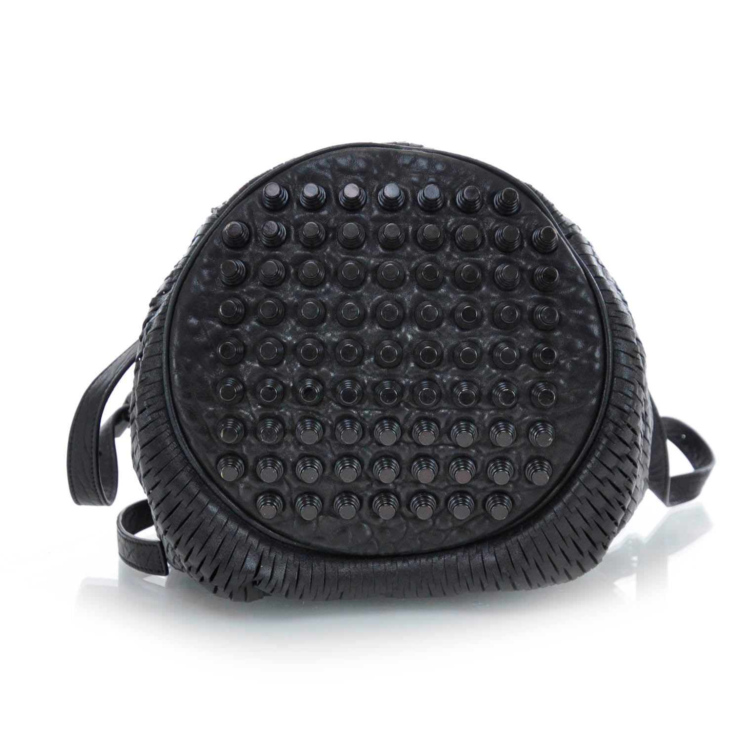 Alexander Wang Leather Laser Cut Diego Black 5 of 8