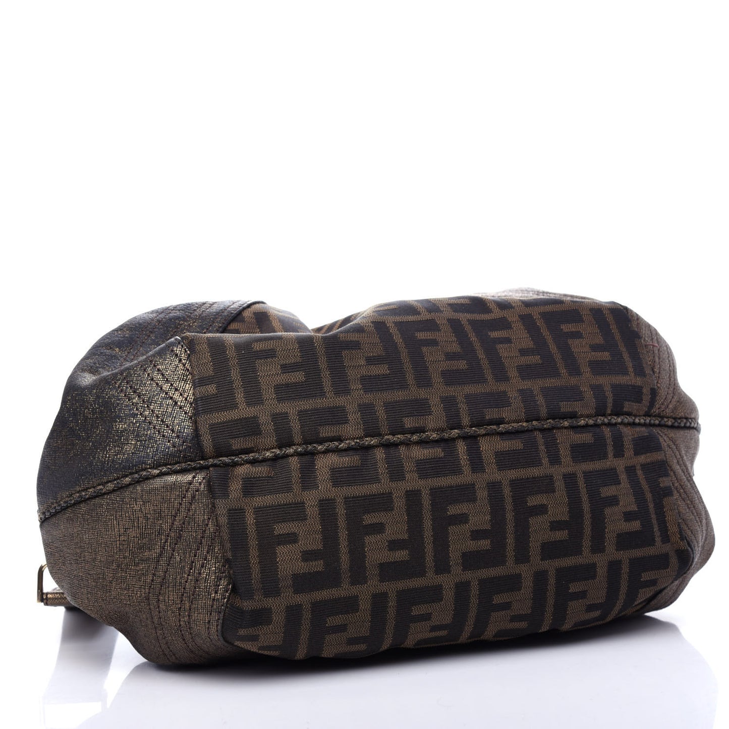 Zucca Goatskin Spy Bowler Tobacco Bronzo