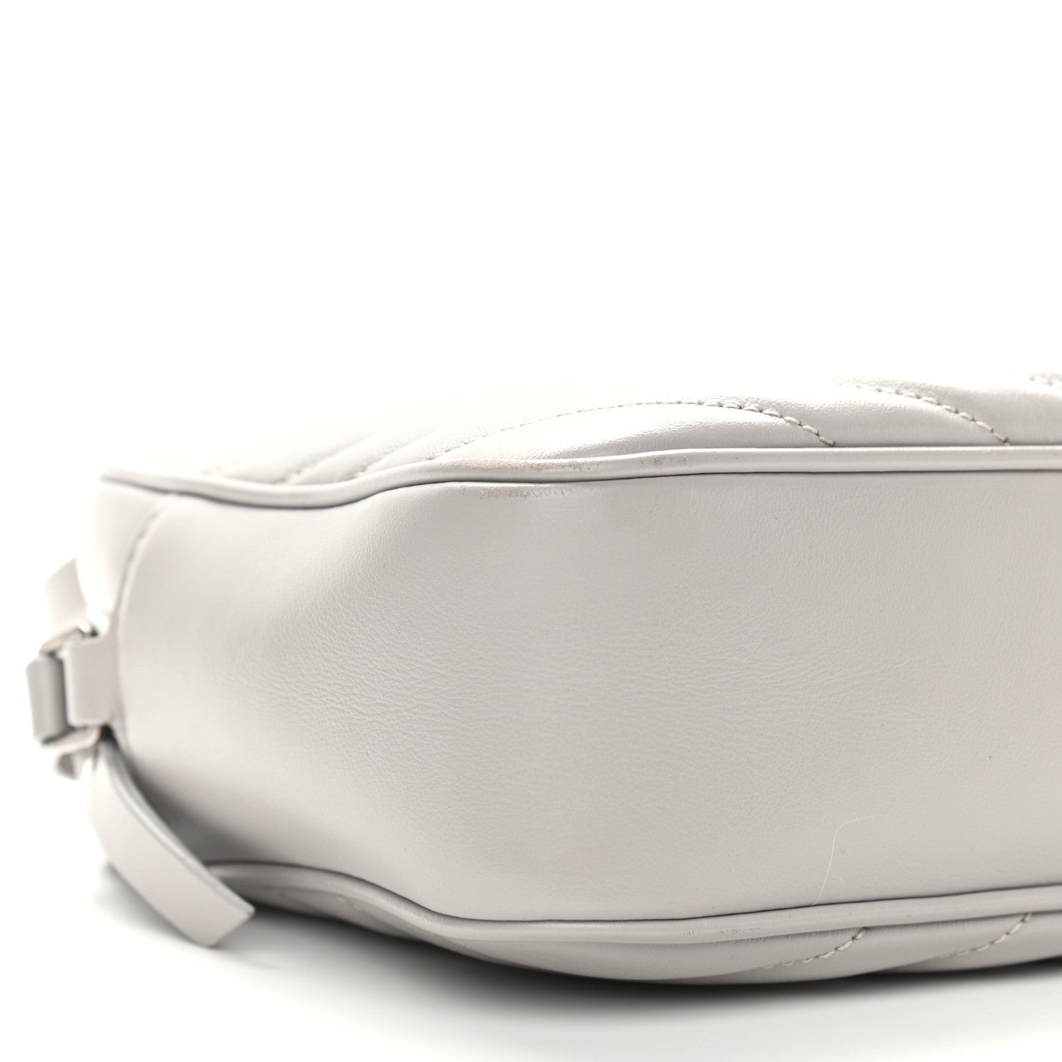 Saint Laurent Calfskin Matelasse Monogram Lou Camera Bag Granite 9 of 11