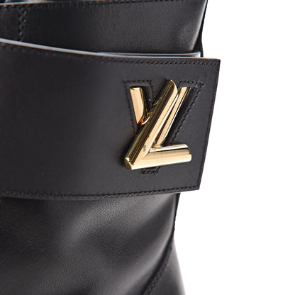 Louis Vuitton Calfskin Wonderland Ranger Boots 36 Black 10 of 10