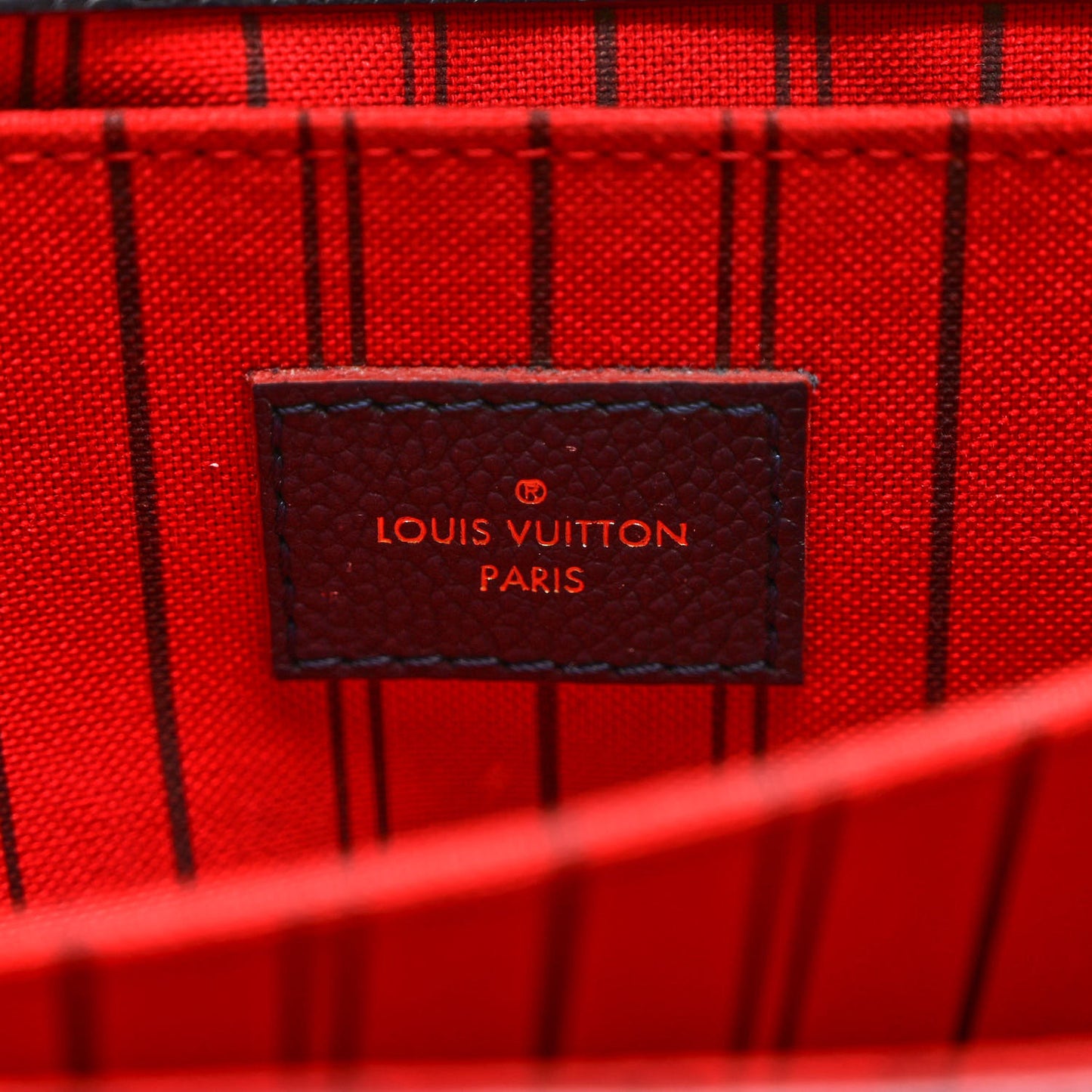 Empreinte Pochette Metis Marine Rouge
