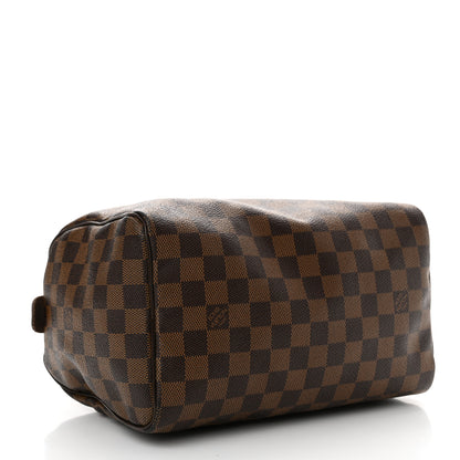 Louis Vuitton Damier Ebene Speedy 25 4 of 14
