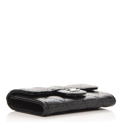 Chanel Caviar Quilted Flap Card Holder Black 3 of 8