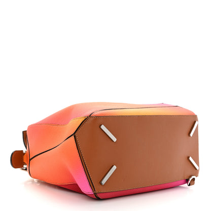 Loewe Calfskin Medium Puzzle Bag Orange Sunset 4 of 9