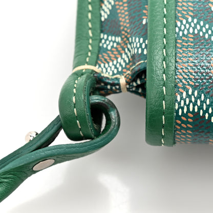 Goyard Goyardine Plumet Wallet Clutch Green 11 of 11