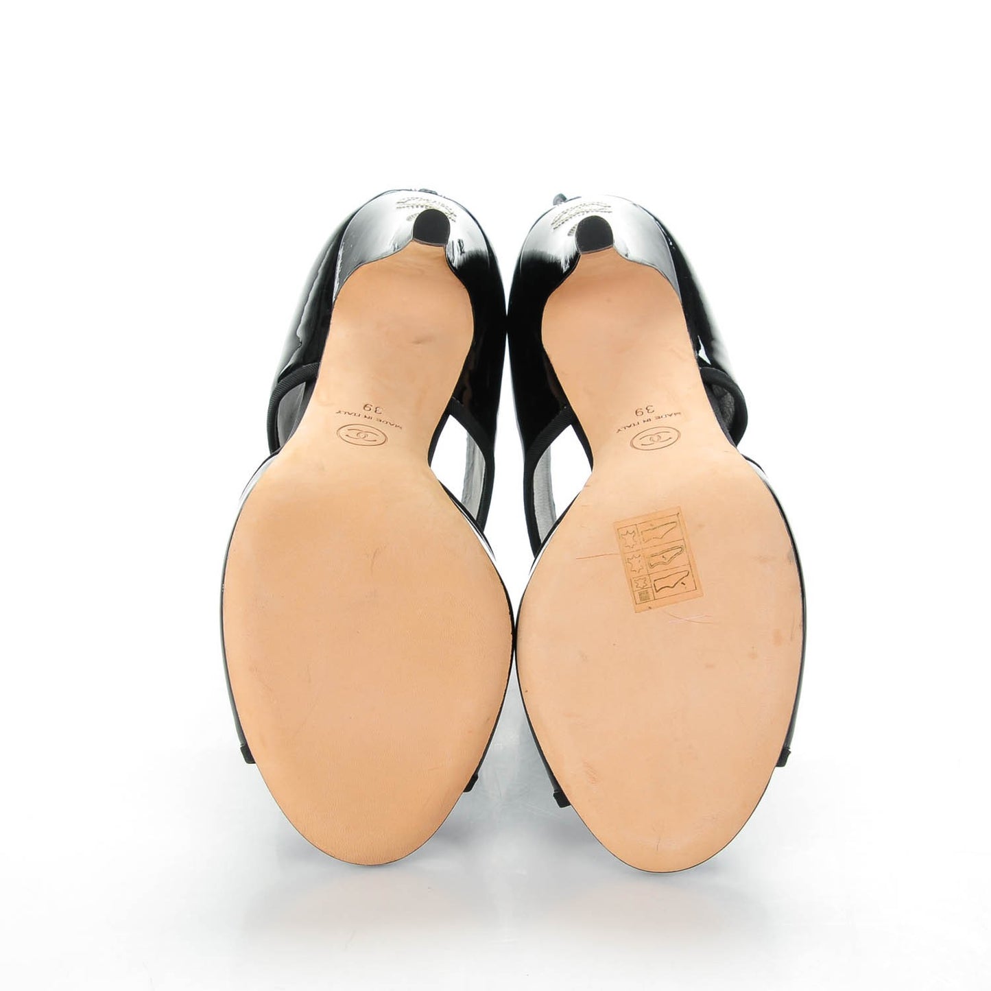Patent Button CC Pumps 39 Black