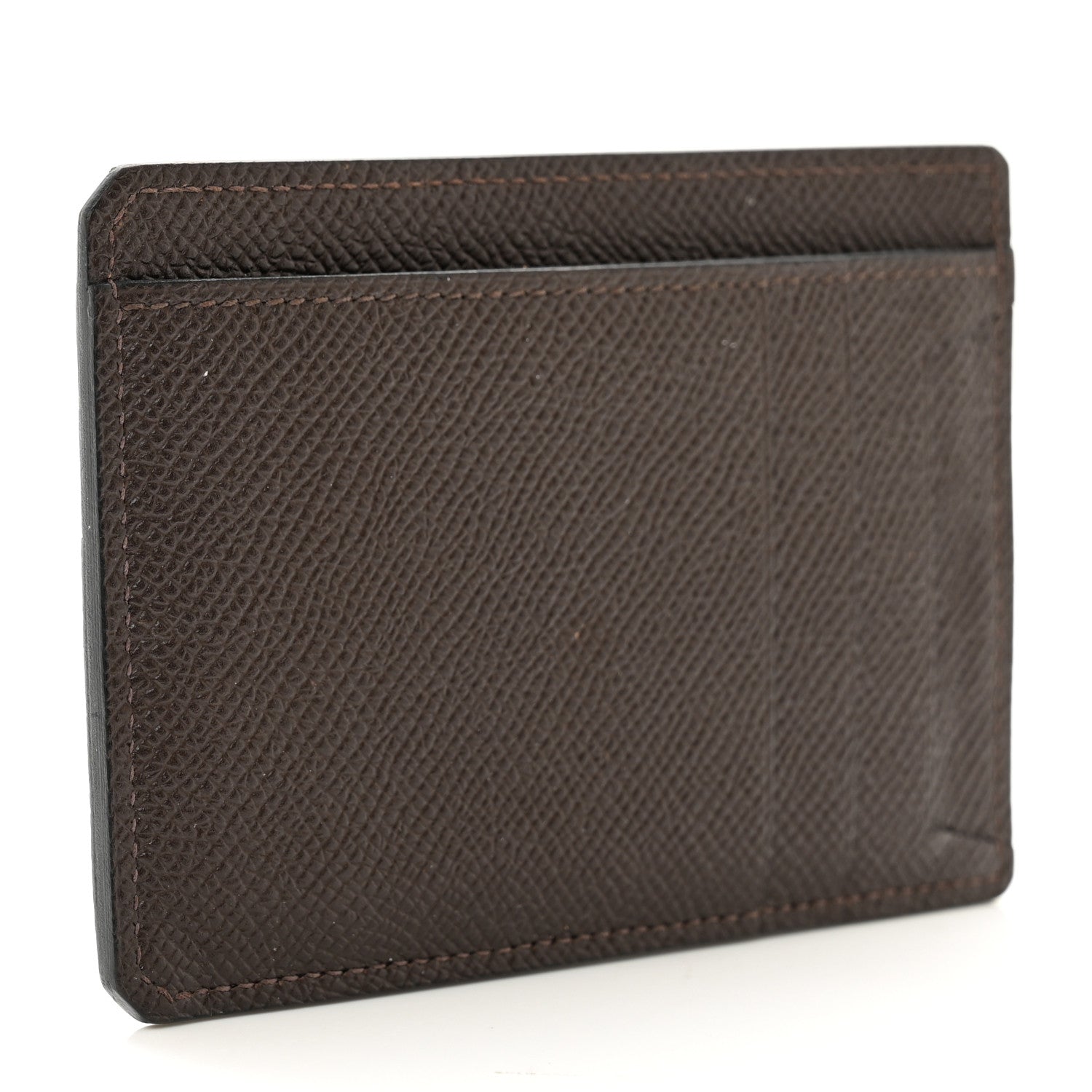 Hermes Epsom City 8CC Card Holder Chocolate 3 of 6