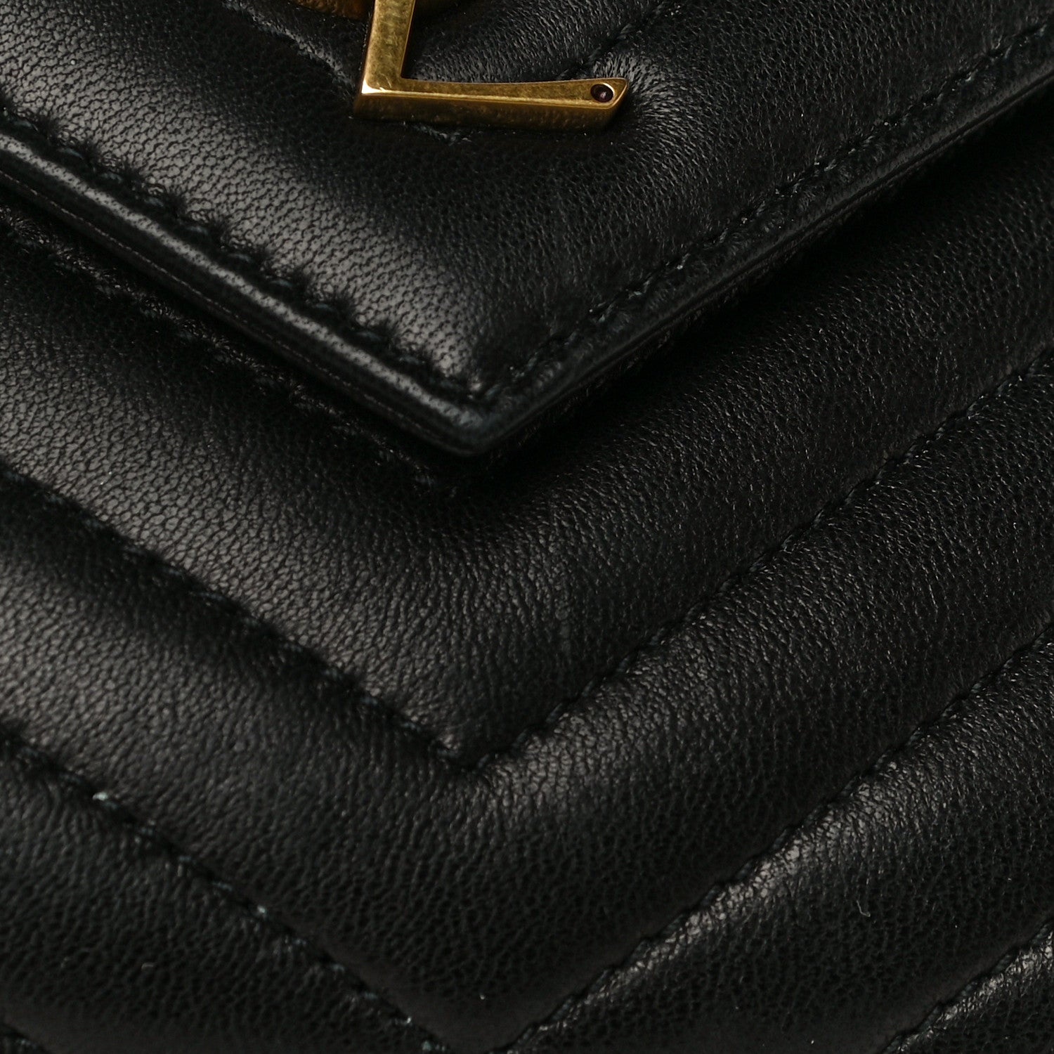 Saint Laurent Lambskin Matelasse Monogram Joe Backpack Black 17 of 19