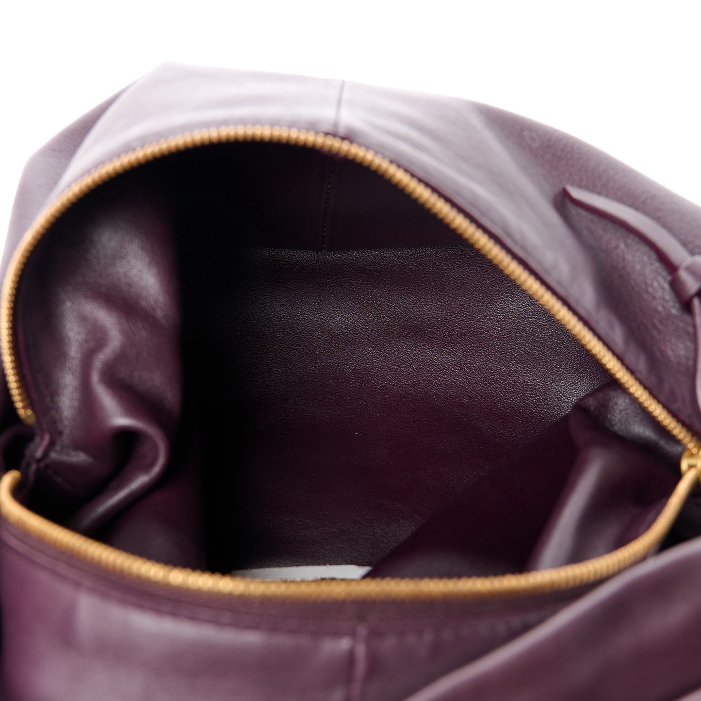 Nappa Mini Double Knot Bag Grape