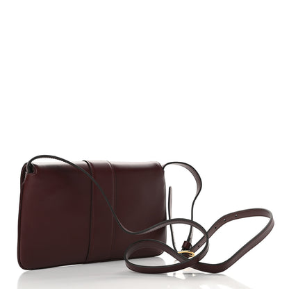 Gucci Vitello Palmellato Lux Small Arli Flap Shoulder Bag Vintage Bordeaux 3 of 12
