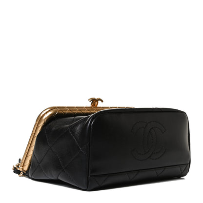 Chanel Lambskin Quilted My Crush Bag Black 4 of 14