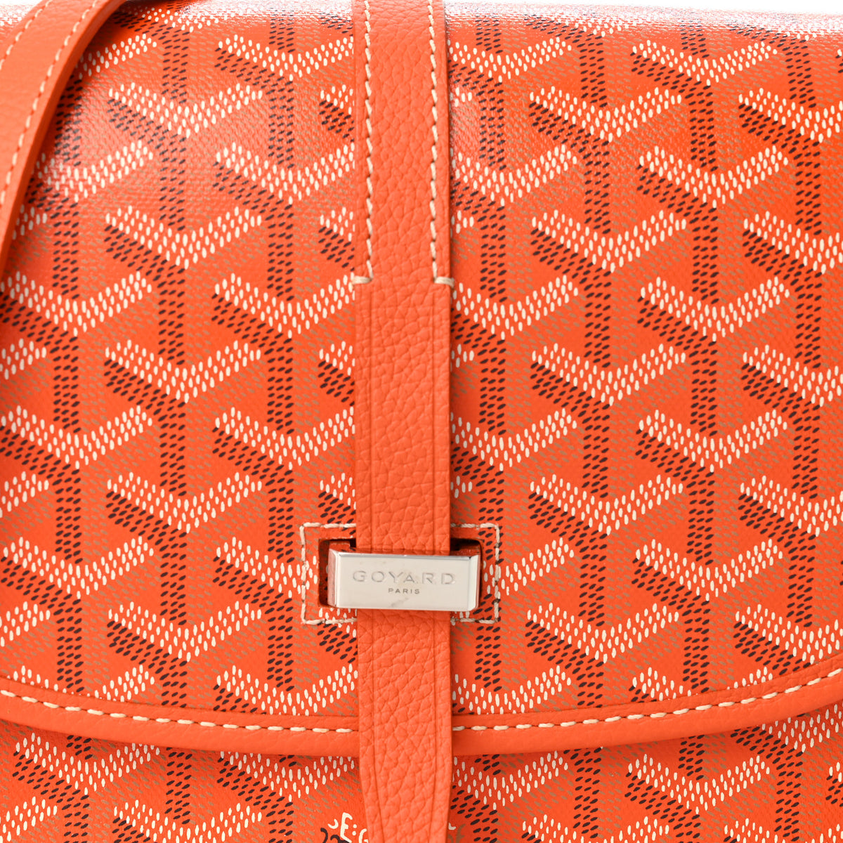 Goyardine Belvedere II PM Messenger Bag Orange