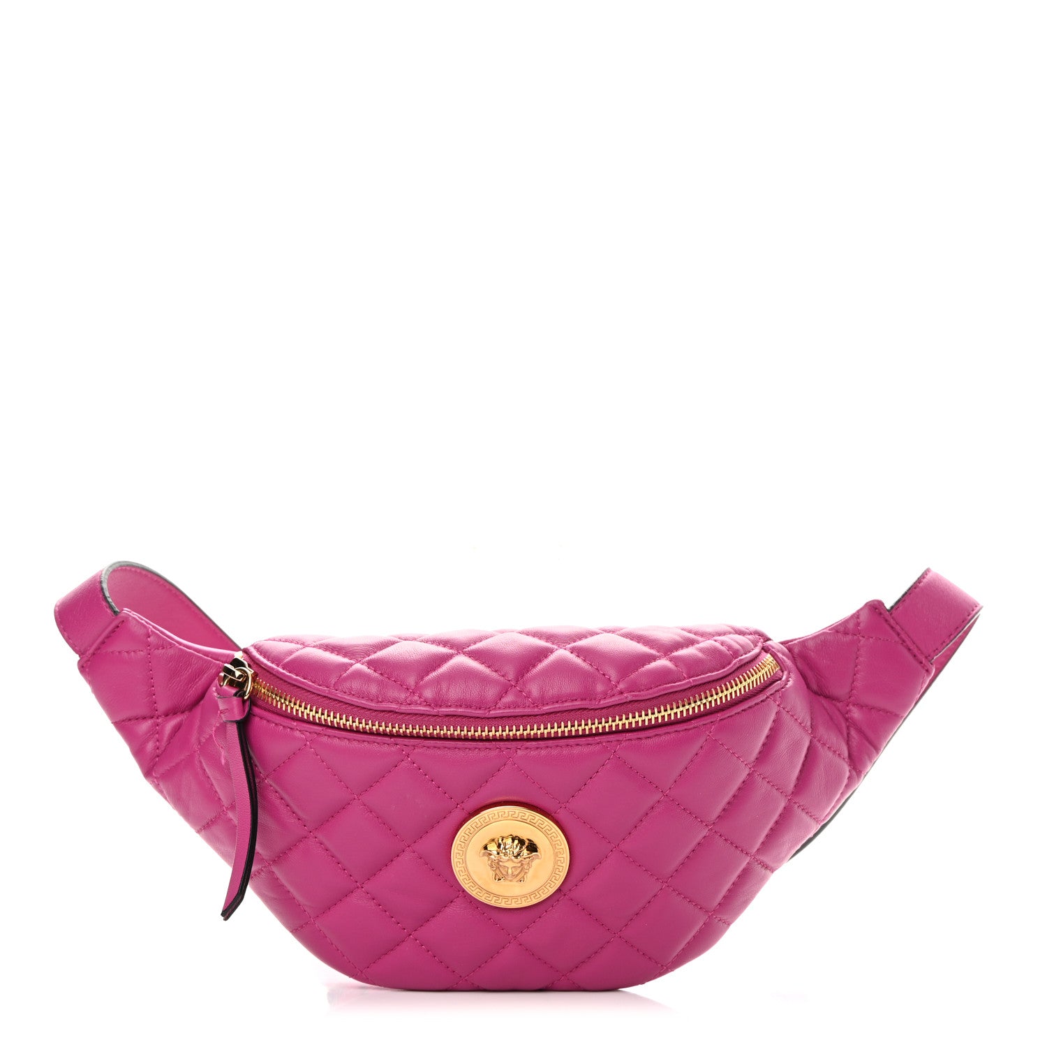 Versace Nappa Quilted Medusa Belt Bag Pink 1 of 14