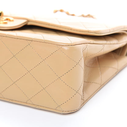 Chanel Lambskin Quilted Small Double Flap Beige 13 of 14
