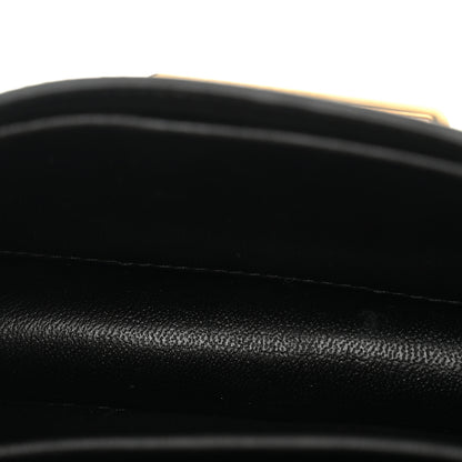 Prada City Calf Saffiano Cahier Bag Talco Black 4 of 8