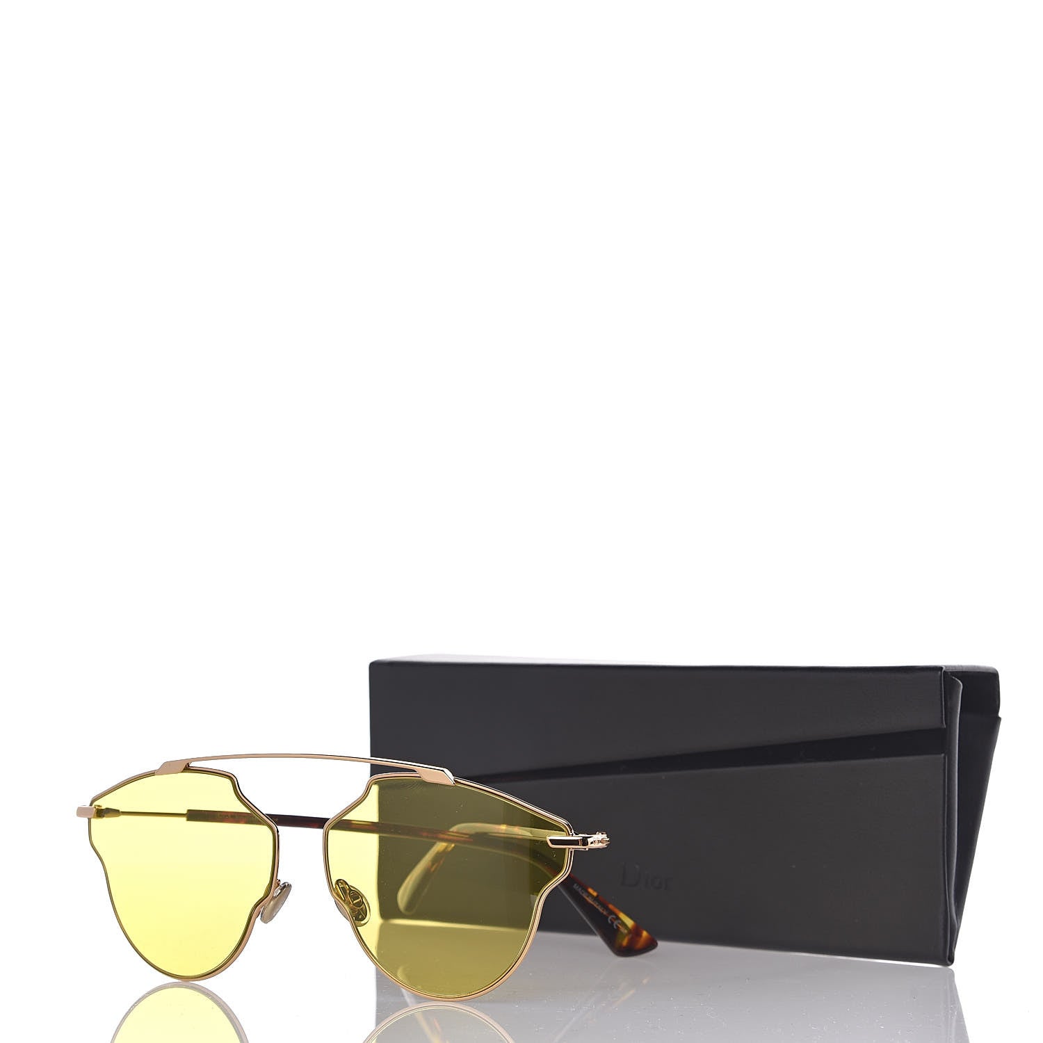 Christian Dior So Real Pop Sunglasses Yellow 9 of 9