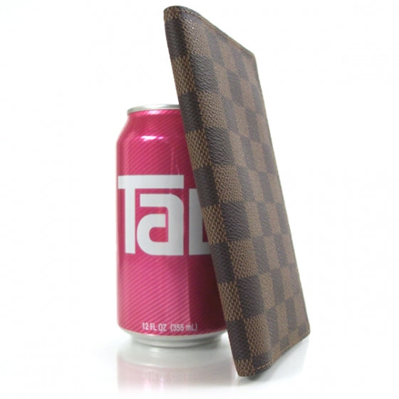 Louis Vuitton Damier Ebene Checkbook Cover Wallet 3 of 8