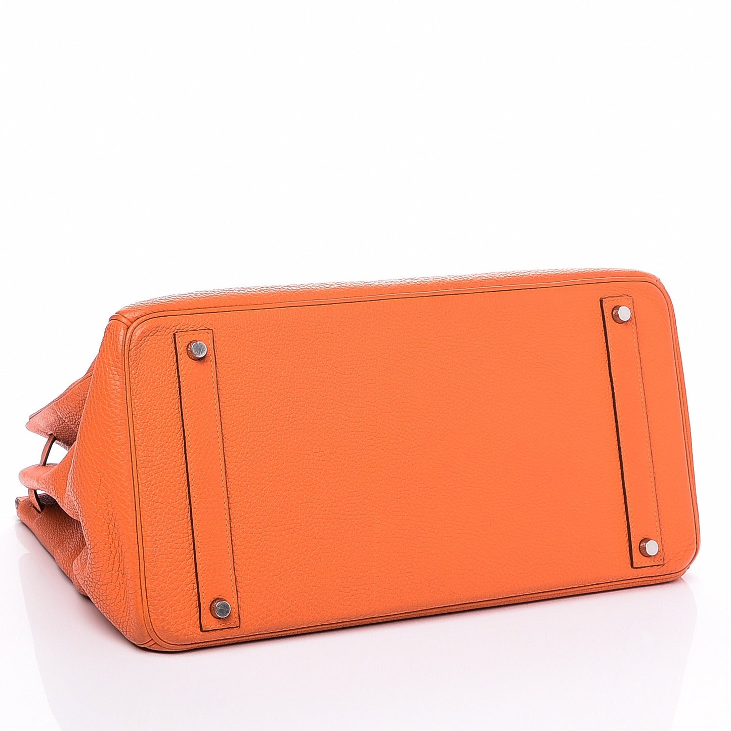 Taurillon Clemence Birkin 40 Orange