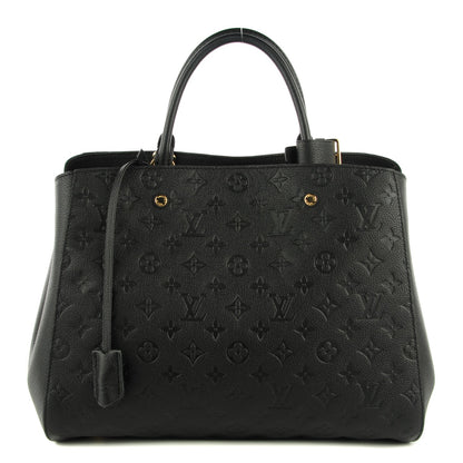 Louis Vuitton Empreinte Montaigne GM Black 1 of 8