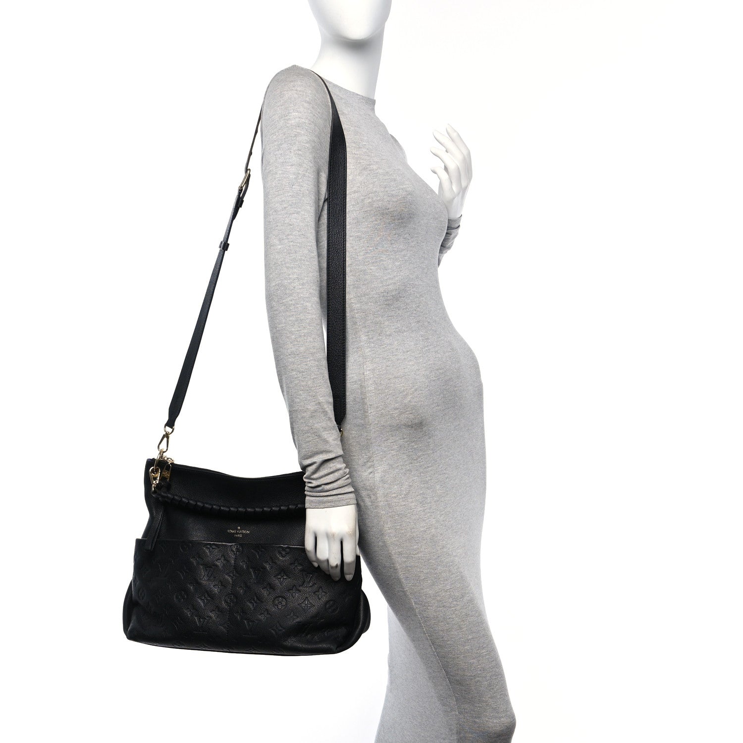 Louis Vuitton Empreinte Maida Hobo Black 2 of 11