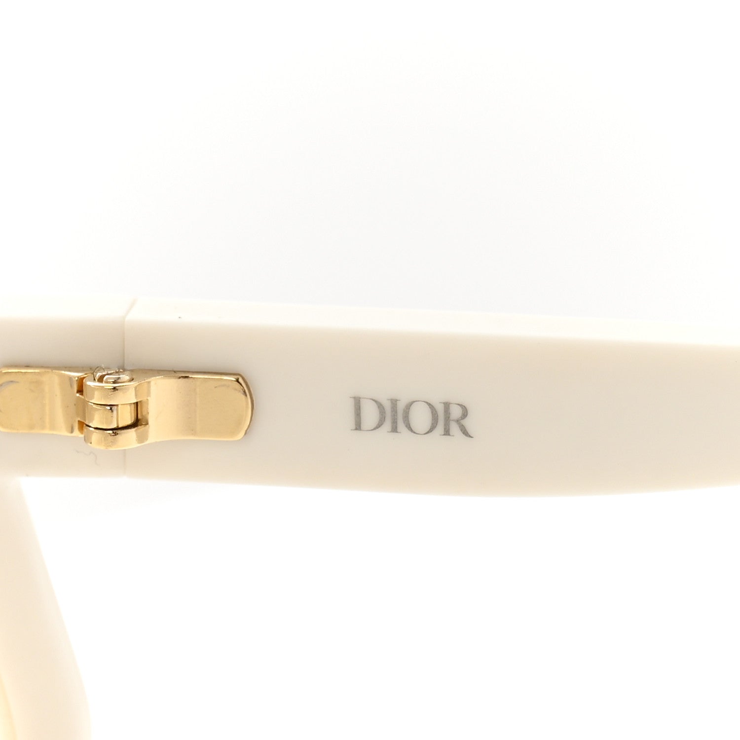 Christian Dior Acetate Mask DiorClub M2U Sunglasses Translucent Ivory 5 of 7