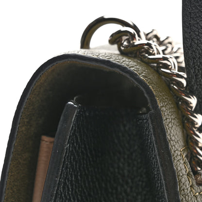 Louis Vuitton Soft Calfskin My Lockme Top Handle Laurier Green Toffee Latte Beige Black 9 of 9