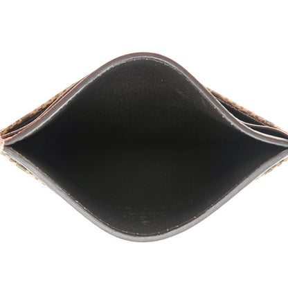 Gucci GG Supreme Monogram Card Holder Dark Brown 5 of 6