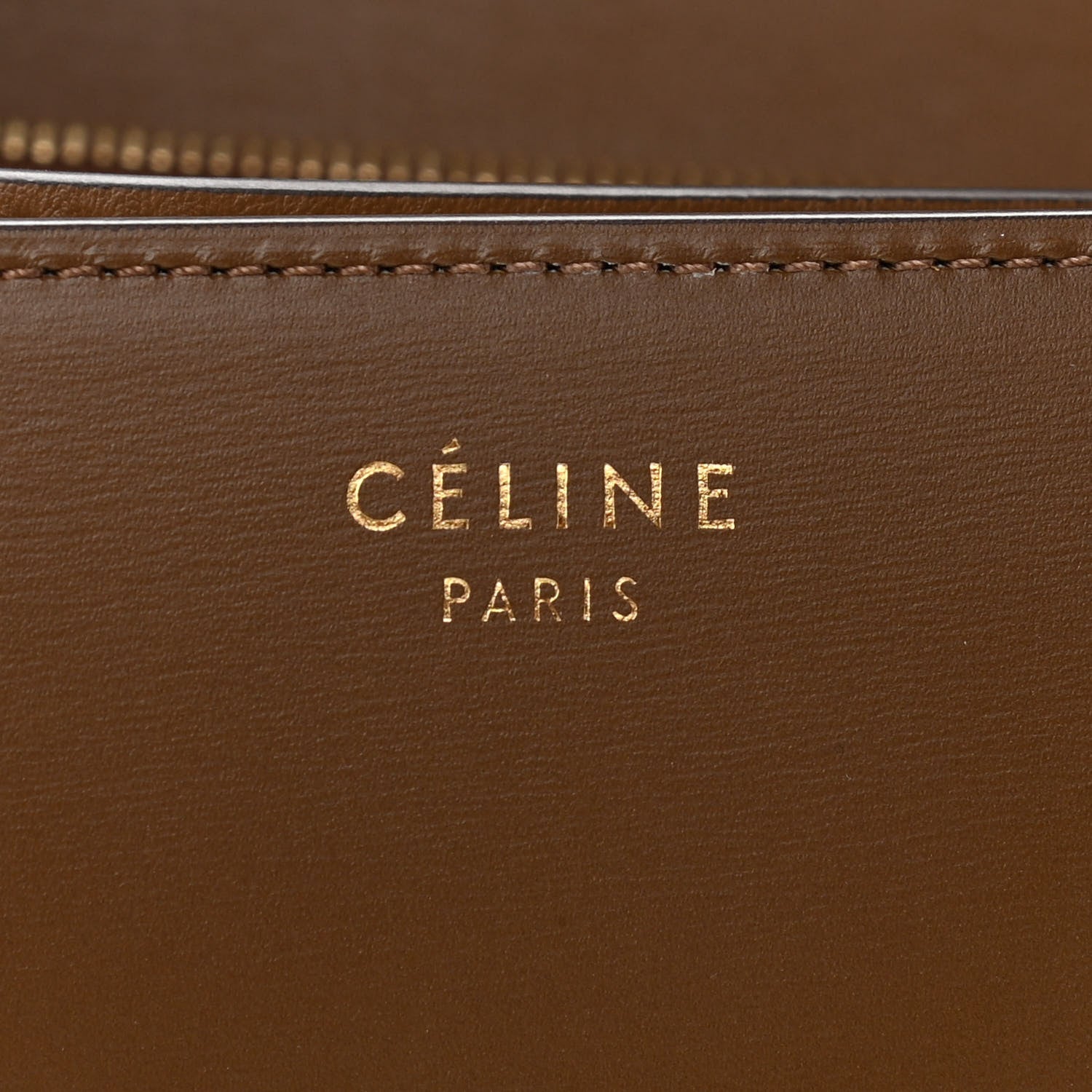 Celine Box Calfskin Medium Classic Box Flap Bag Camel 6 of 11