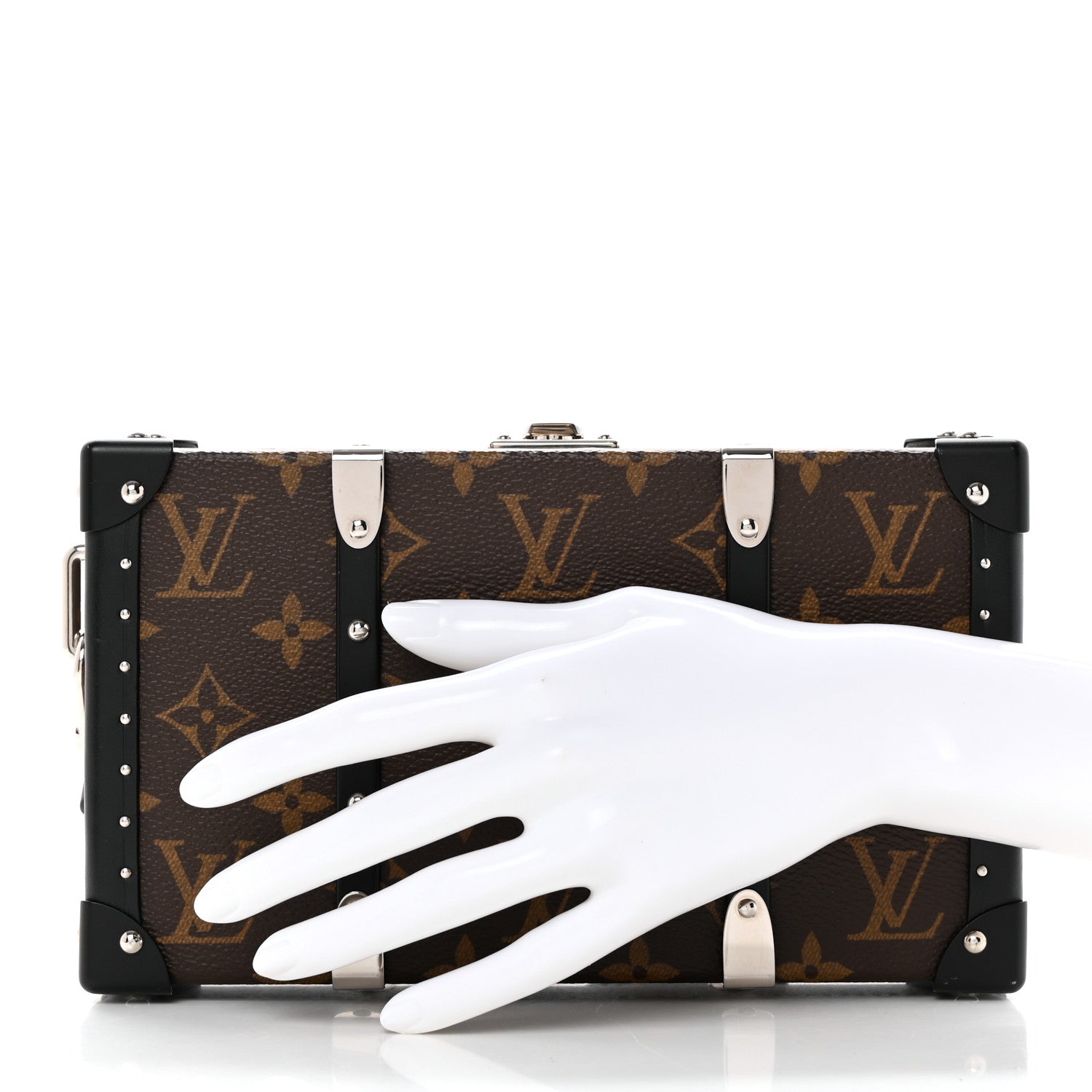 Louis Vuitton Monogram Wallet Trunk Black 2 of 11