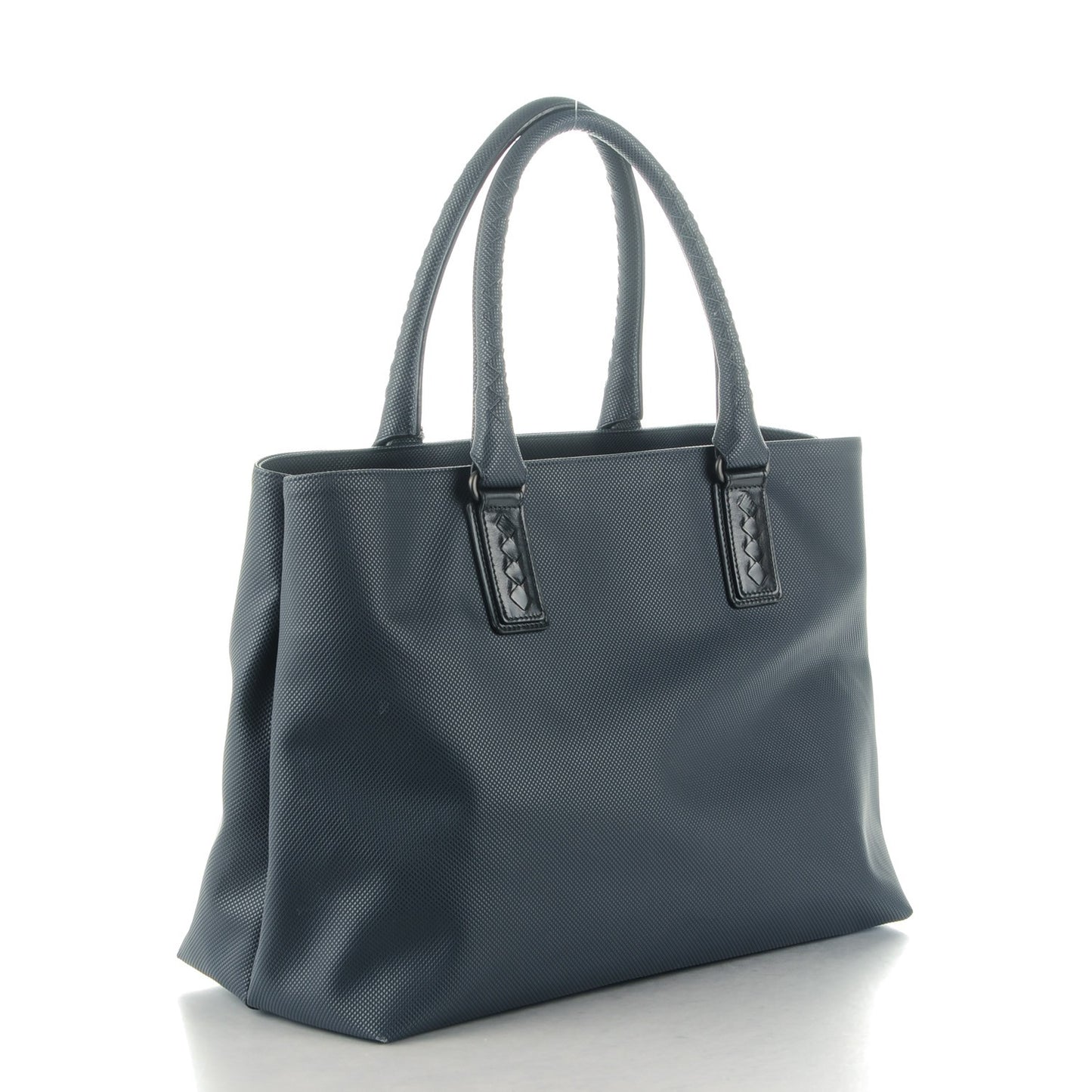 Rubberized Canvas Marco Polo Tote Dark Navy