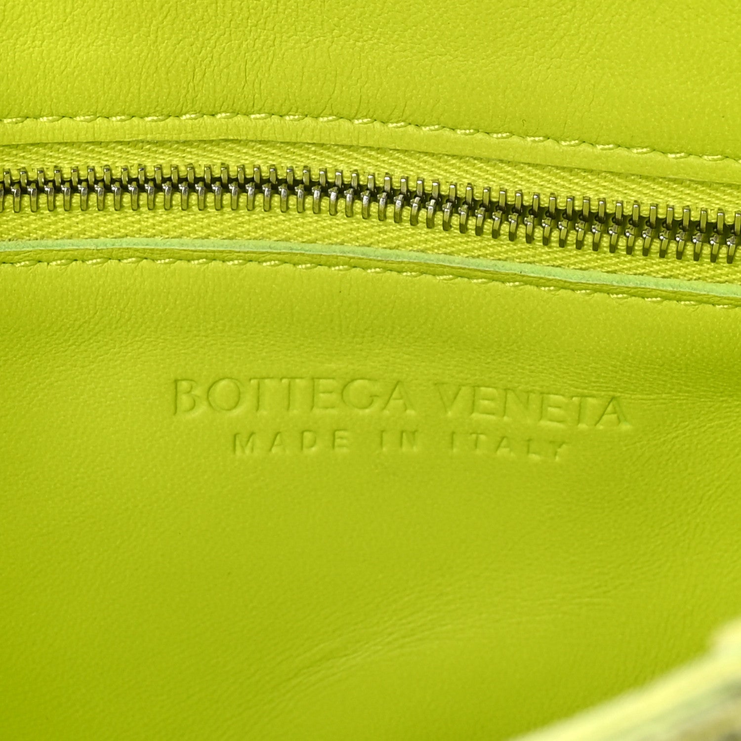 Bottega Veneta Lambskin Maxi Intrecciato Cassette Crossbody Bag Acid Kiwi 6 of 11