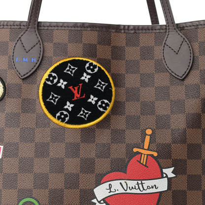 Louis Vuitton Damier Ebene Travel Stickers Neo Neverfull MM 8 of 17
