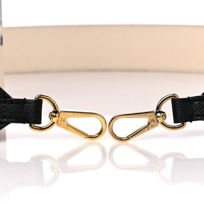Louis Vuitton Empreinte Monogram Bandouliere Shoulder Strap Black Beige 5 of 6