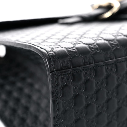 Gucci Microguccissima Medium Emily Chain Shoulder Bag Black 8 of 16