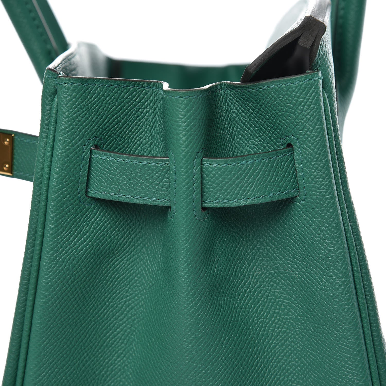 Hermes Epsom Birkin 30 Vert Vertigo 12 of 37