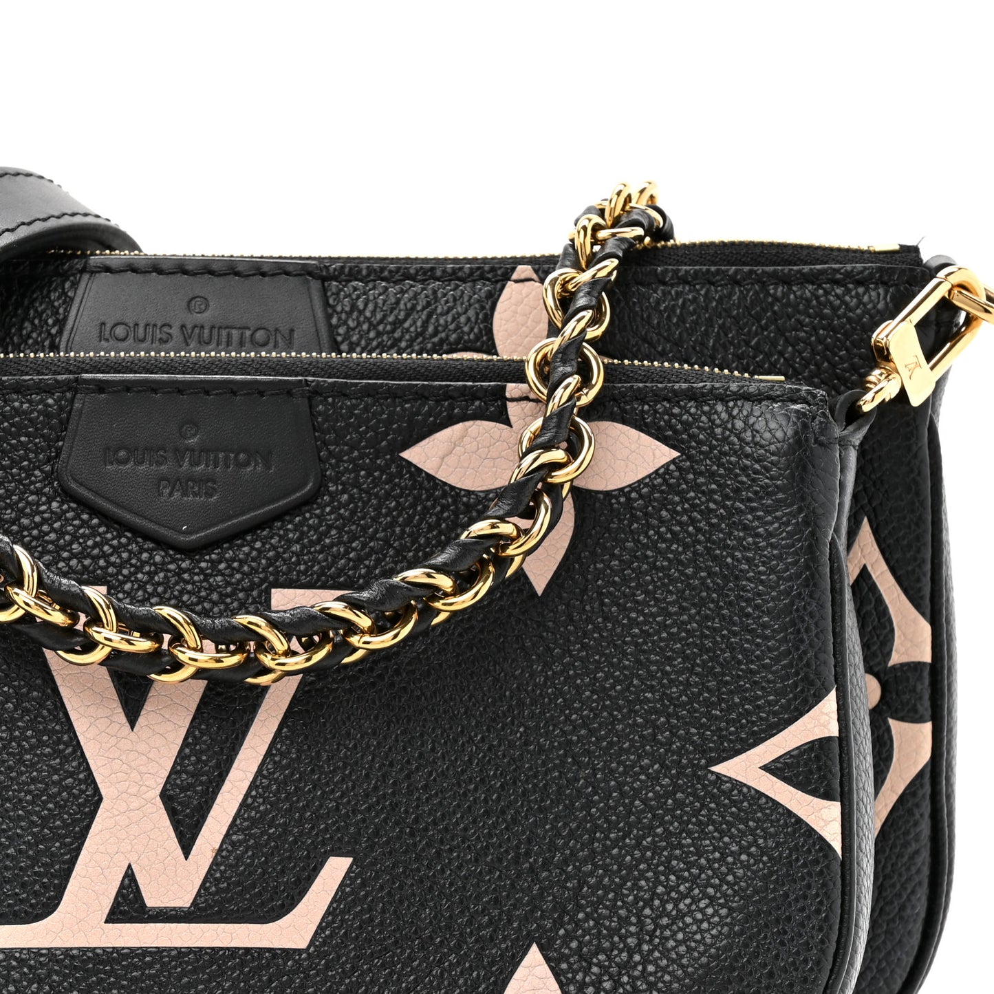 Empreinte Monogram Giant Multi Pochette Accessories Black Beige