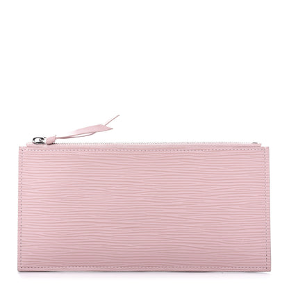 Louis Vuitton Epi Felicie Chain Wallet Zippered Insert Rose Ballerine 1 of 8