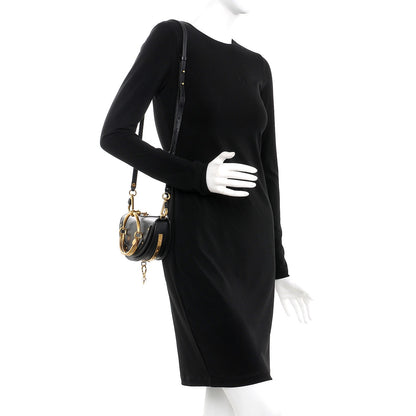 Chloe Calfskin Small Nile Bracelet Minaudiere Bag Black 2 of 7