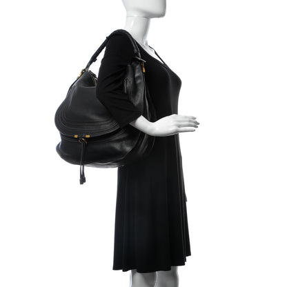 Chloe Calfskin Large Marcie Hobo Black 2 of 7