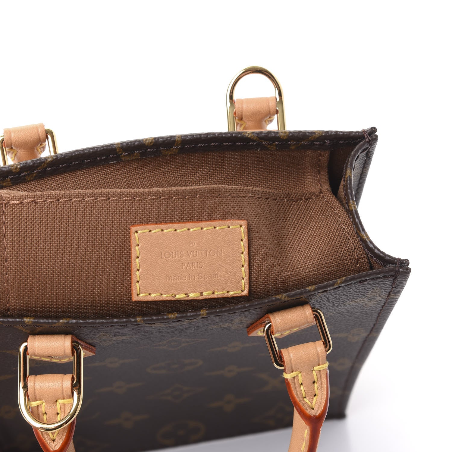 Louis Vuitton Monogram Petit Sac Plat 7 of 10