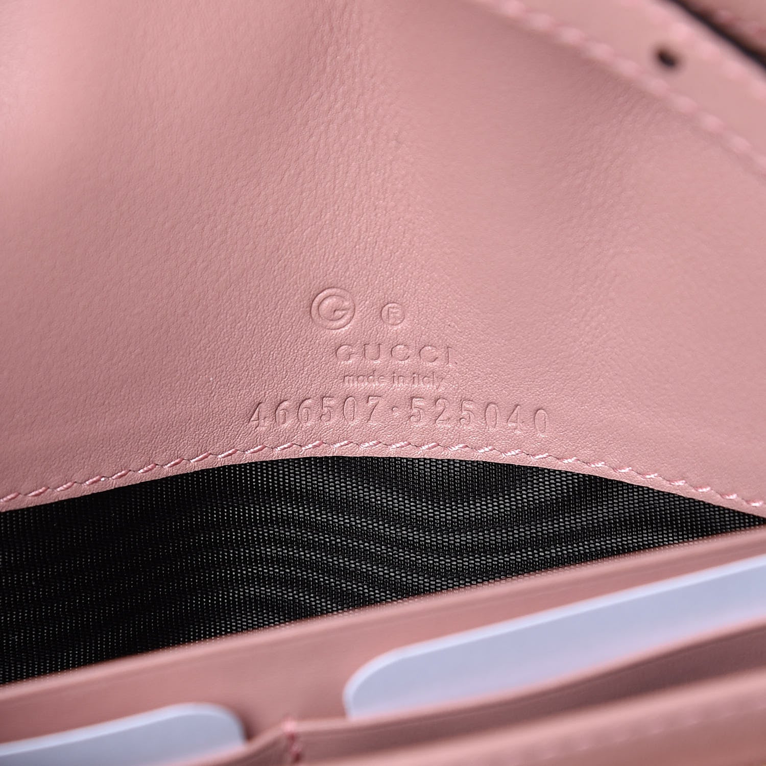 Gucci Microguccissima Crossbody Wallet Soft Pink 6 of 11