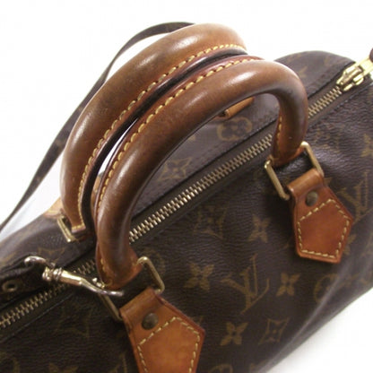 Louis Vuitton Monogram Speedy 25 w/Strap 6 of 9