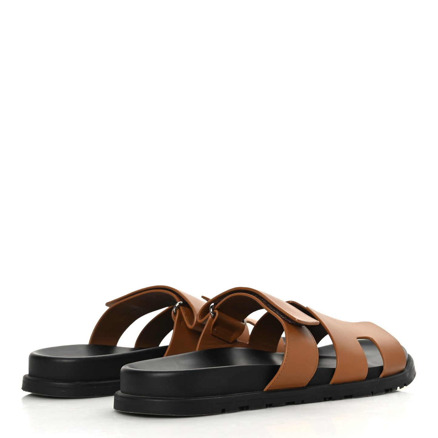 Calfskin Mens Chypre Sandals 43 Gold