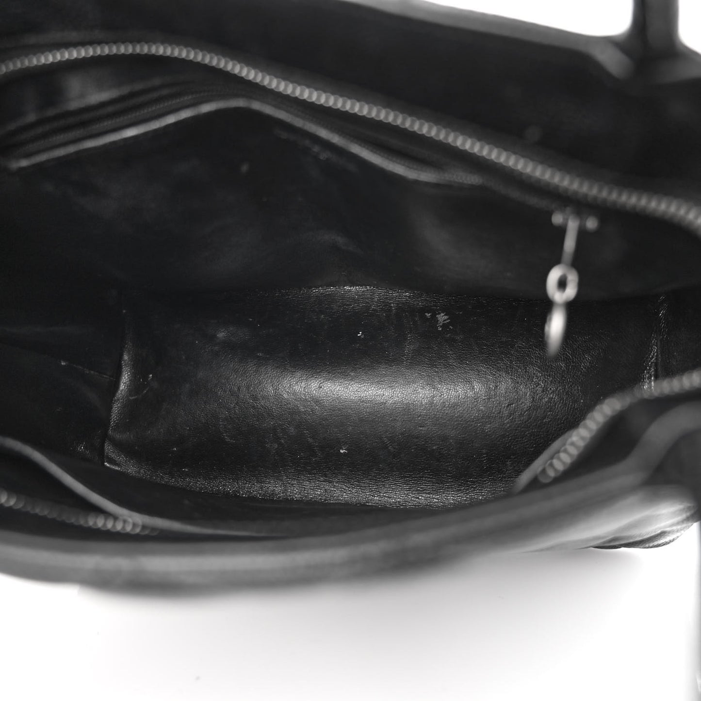 Caviar Quilted Medallion Tote Black