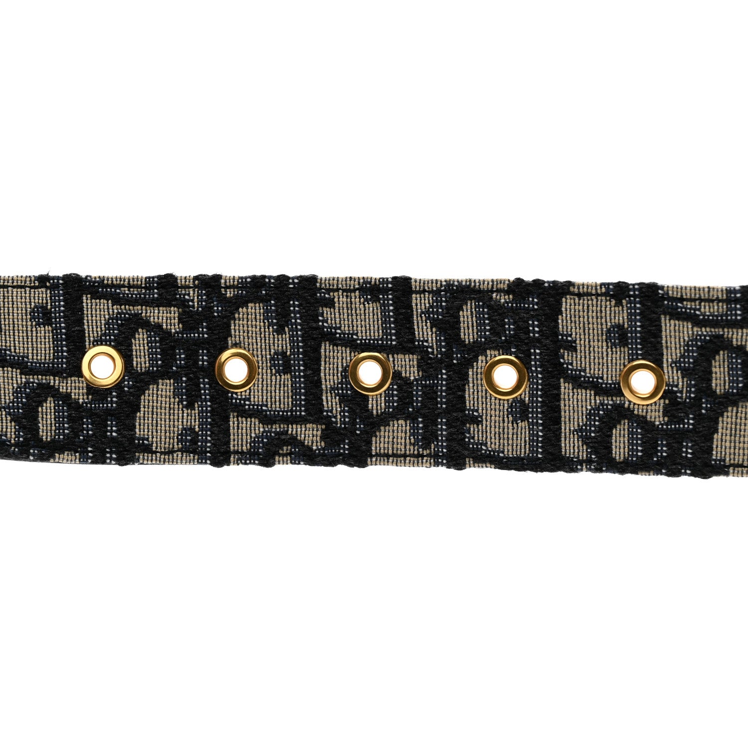 Christian Dior Oblique 30 Montaigne 35mm Belt 75 30 Blue 6 of 7