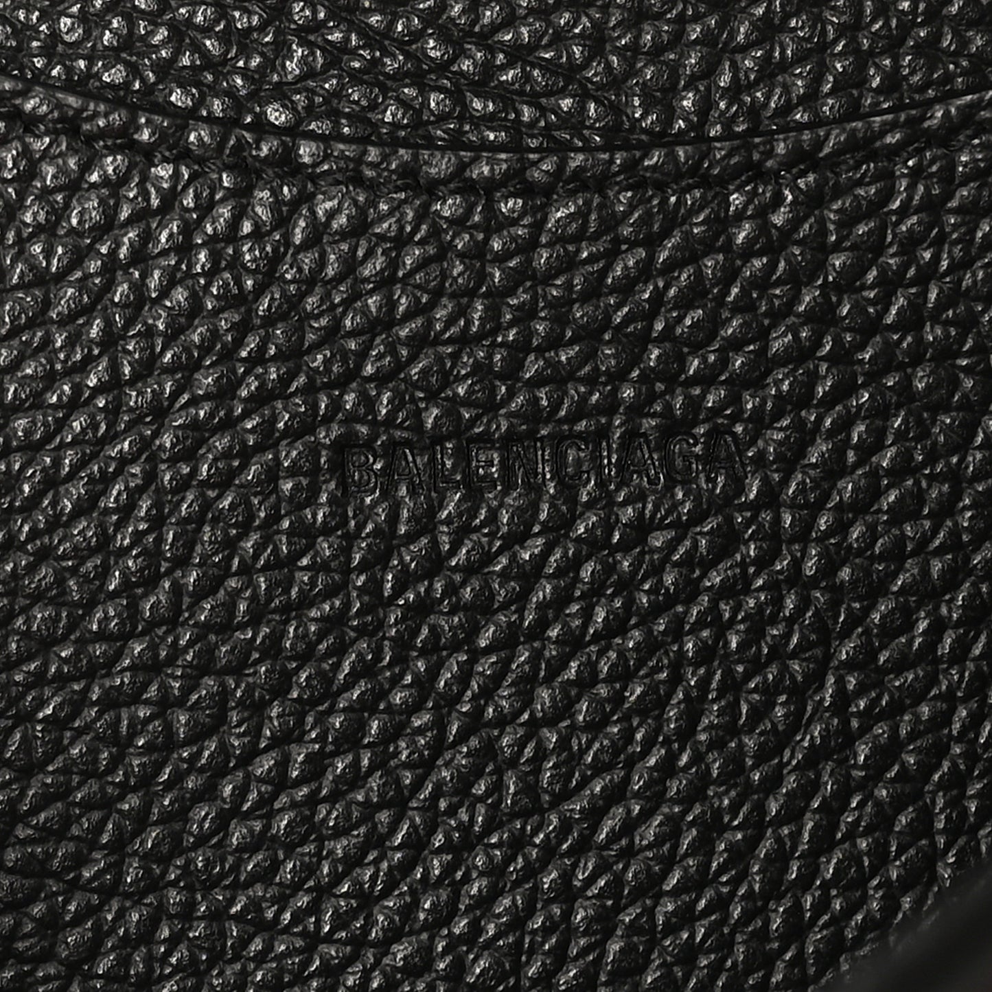 Grained Calfskin Neo Classic Black Hardware Nano City Crossbody Black
